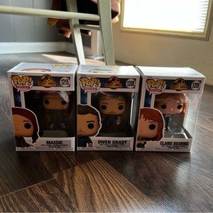 Jurassic Park Trio Funko Pops